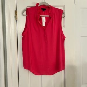 COPY - Jcrew Hot Pink tank blouse